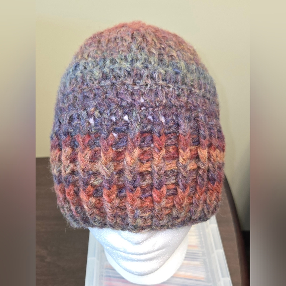 Handmade Multicolor Crochet Beanie